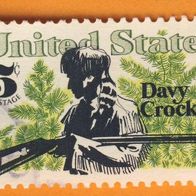USA 1967 Mi.928 Davy Crockett Held von Alamo sauber gestempelt