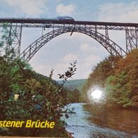 Müngstener Brücke - höchste Einsenbahnbrücke Deutschlands in Solingen