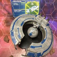 Star Wars Miniatures, Starship Battles, #37 Trade Federation Battleship (mit Karte)