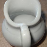 C Milchkanne Milchkännchen alt Porzellan weiß klein h5,5 w6,3sehr gut erhalten Retro
