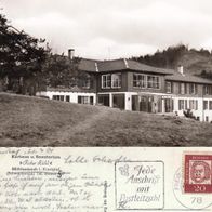 AK Mühlenbach im Kinzigtal - Kurhaus Sanatorium Roter Bühl Schwarzwald s/ w v.1964