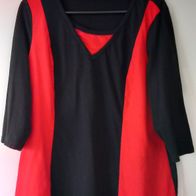 Shirt Gr. 44 von sieh an schwarz/ rot, sehr guter Zustand