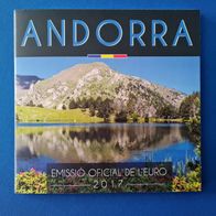 Kursmünzensatz Andorra 2017