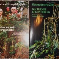 2 SZ-Magazine: 22 & 29. September 2023 - Aussenseiter & Wachsende Begeisterung