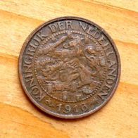 1 Cent 1916 Niederlande