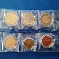 Andorra Kursmünzen 2014 in Kapseln