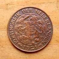 1 Cent 1921 Niederlande