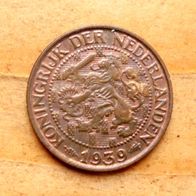 1 Cent 1939 Niederlande