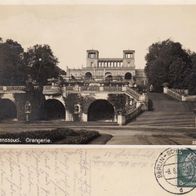 AK Potsdam Sanssouci Orangerie s/ w von 1938