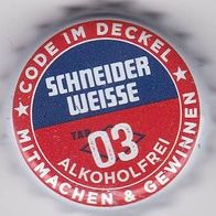 1 Kronkorken Schneider Weisse 03 - Aktionskorken (519)