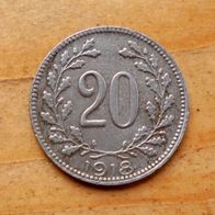 20 Heller 1918 Österreich