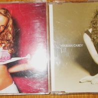 2 Maxi CDs von Mariah Carey: Heartbreaker (1999) & Without You (1994)