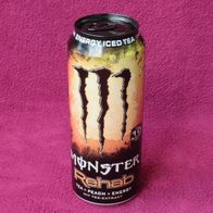 NEU Sammler Dose Monster Rehab Tea Peach 2019 SKU 0317 voll ungeöffnet iced tea