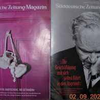 2 SZ-Magazine: 26.8. & 2.9. 2022 - Babyschuhe, nie getragen & Ferdinand von Schirach
