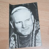 Andenkenzettel PAPST Johannes Paul II - 1978