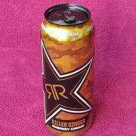 Rockstar Revolt Killer Ginger 500 ml voll ungeöffnet Sammler Dose Energy Drink