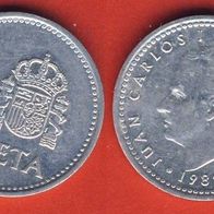 Spanien 1 Peseta 1989