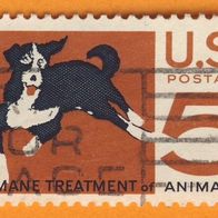 USA 1966 Mi.898 Hund gest