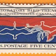 USA 1966 Mi.897 Zugvögel gest