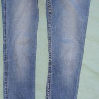 KHD Hollister Jeans 0R W24 L29 66Baumwolle 2Elastan blau Mädchen Hose Sommerhose