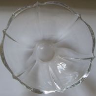 C Schüssel aus Glas Glasschüssel Schale Ø 16, H 7cm ca. 535 einwandfrei erhalten