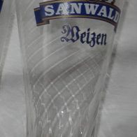 HF Sahm Weizenbierglas Achensee 0,3 Sanwald Weizen kaum benutzt sehr gut erhalten Bie