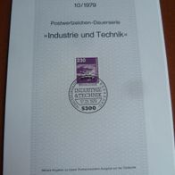 Ersttagsblatt 10/1976, Industrie und Technik, BRD