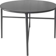 Kynast Metall Beistelltisch rund 50 cm anthrazit Metalltisch Garten