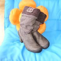 s. oliver Stiefel braun Teddy runde Form Gr 40 NEU