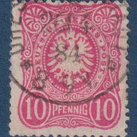 Deutsches Reich 41 II ab o Stempel 1884 #056434