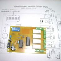 Schaltdecoder (ähnlich k84) für Märklin MMFormat