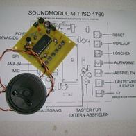 Soundmodul Glockenläuten-ISD1760