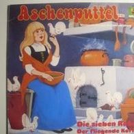 LP Hörspiel und Musik LP für Kinder Aschenputtel / der fliegende Koffer / 7 Raben
