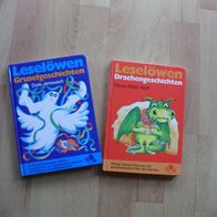 Leselöwen 2 Bücher : Grusel - und Drachengeschichten