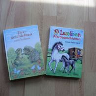 Leselöwen 2 Bücher : Pferde - und Tiergeschichten