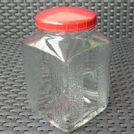 Original DDR Vorratsglas mit Bakelitdeckel FG GlasVorrats Behälter Dose Küchen