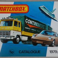 1979/80 Matchbox Lesney Sammler Katalog / London Ausgabe / 80 Seiten neuwertig