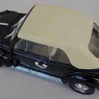 1970s Polistil 1/25 Scala Italy VW Käfer Cabrio mit abnehmbarem Dach
