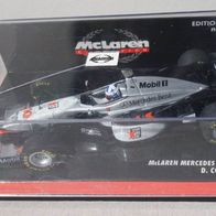 F1 Minichamps 1/43 McLaren Mercedes MP 4/12 Edition 43 No. 17 David Coulthard