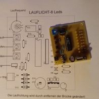 Lauflicht mit 8 Leds