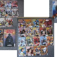 Star Wars Zeitschriften für Sammler und Fans, Konvolut