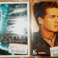 2 Maxi CDs von Alexander: Take Me Tonight (2003) & Free Like The Wind (2003)