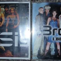 2 Maxi CDs von Bro´Sis: "I Believe" (2001) & "Hot Temptation" (2002)