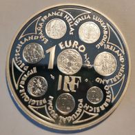F : Frankreich 1,5 Euro Währungseinführung Euro 2002