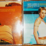 2 Maxi CDs von Melanie C: Never Be The Same Again (2000) & Northern Star (1999)