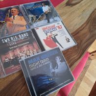 OLD Max Greger - 5 CDs (Tanzen 87, Night Train, Happy Birthday 80 Jahre/40 Hits, Das