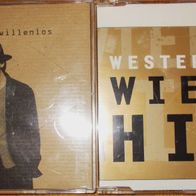 2 Maxi CDs von Marius Müller-Westernhagen: Willenlos (1994) & Wieder Hier (1998)