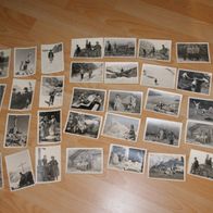33 Original-Fotos "rund um Saalfelden/ Salzburger Land" ca. 1950er Jahre, s/ w