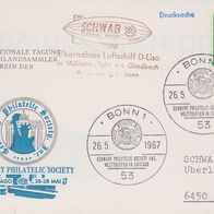 FDC Ersttagsbrief Germany Philatelic Society 26.5.1967
