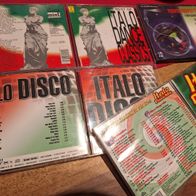 Italo Disco - 4 Compilation CDs (Best of Italo Dance Classics, Italo Disco Mix, ..)
